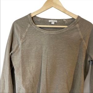 Standard James Peres French crewneck sweatshirt in grey
